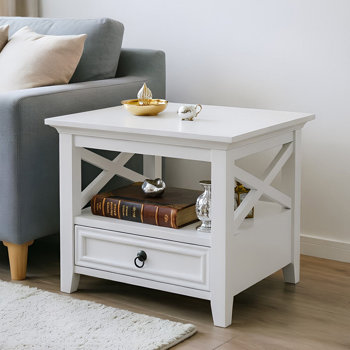 white furniture
